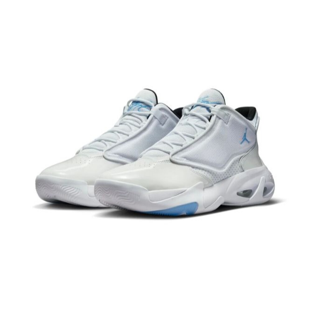 Size 8.5 - Air Jordan Max Aura 4 White University Blue